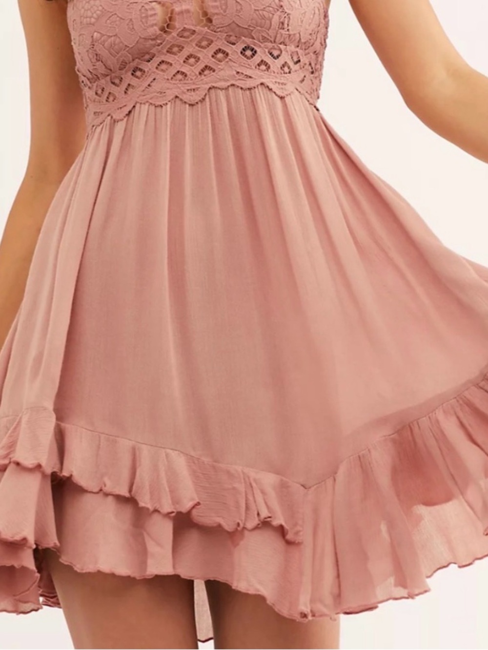 Free People Adella Slip Dress. NWT - Picture 3 of 4
